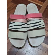 Sandalias De Cuero Talle 39