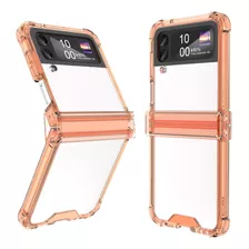 Funda Para Samsung Galaxy Z Flip 3 4 Transparente Protector