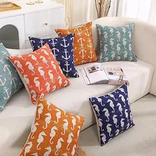  Trendin Seahorse Lance Fronha 18x18 Para Sofá Decoração Cos