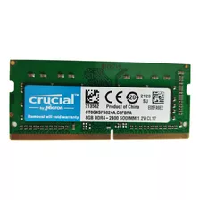 Memoria Ram Crucial Ddr4 8gb 2400mhz 1.2v