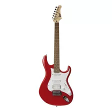 Guitarra Eléctrica Cort G Series G110 Double-cutaway De Álamo Scarlet Red Con Diapasón De Palo De Rosa