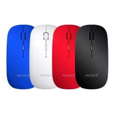 Mouse Sem Fio Aoas R-601 2064217 Shine, Cor Preta