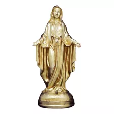 Nossa Senhora Das Graças, 30 Cm Dourada