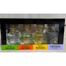 Set Tequila Patrón 4 Botellitas De 50 Ml Las Vegas