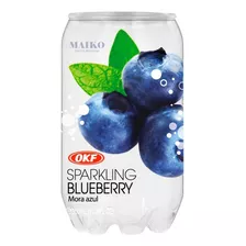 Sparkling Water Sabor Blueberry 350ml Caja De 24 Unidades 