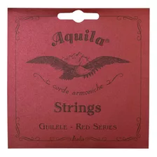Aquila Reds Aecgda 133c Juego De Guitarra A-tuning Natural