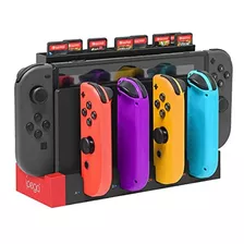 Cargador Fyoung Para El Controlador Joy Cons, Base De Carga