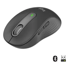 Mouse Logitech M650 Para Manos Pequeñas Y Medianas Color Grafito