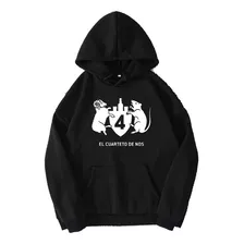 El Cuarteto De Nos Sudadera Hoodie Rock