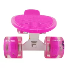 Patineta Fila Penny Rosa Llantas Led