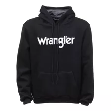 Moletom Masculino Preto Com Capuz Wrangler 33553