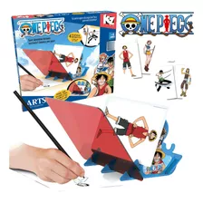 One Piece Luffy Kit De Desenho Arts Kit Pequeno Artista