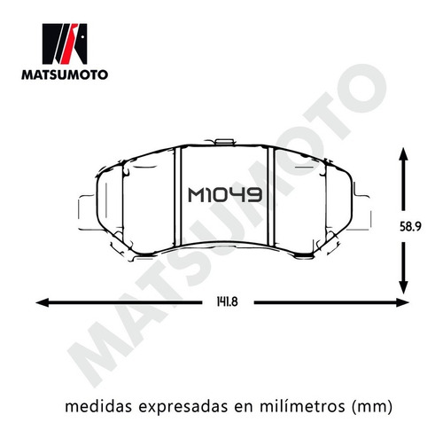 Pastillas Freno Delante Ceramica Para Nissan X-trail Qashqai Foto 2