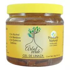 Gel Fijador De Linaza Para Peinar 1 K Arbol Verde Natural