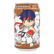 Gaseosa Sabor Manzana Street Fighter 330 Ml.