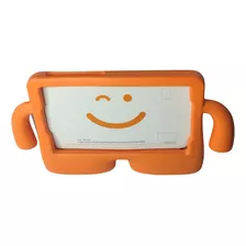 Capa Tablet Borracha Infantil Tab A T387 Tab4 T330 Tabe T377 Cor Laranja