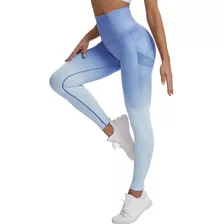 Leggins Push Up Degradé Sin Costuras Levanta Cola Para Mujer