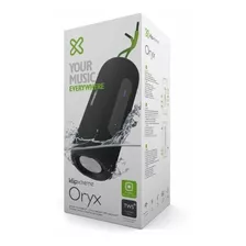 Parlante Portátil Klip Xtreme Oryx Bluetooth Ipx7 Negro/gris