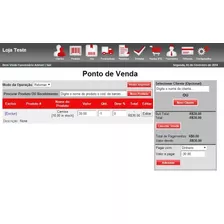 Sistema De Vendas - Pdv - Web Script Php + Codigo Fonte Php