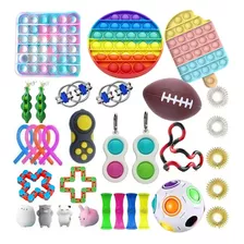 Fidget Toys Criativo Finger Exercício Montessori Baby, 32 Un