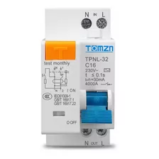 Interruptor Diferencial Miniatura-para Riel Din Tomzn Tpnl-32