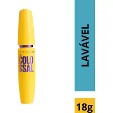 Máscara De Cílios The Colossal Lavável Preto Maybelline