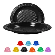 Plato Playo Descartable Plastico Fiesta X 24 Uni Cotillon