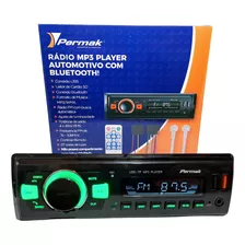 Auto Rádio Mp3 Player Automotivo Com Bluetooth Usb Mini Sd