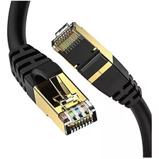 Cable Ethernet Cat8, 6ft, Exterior/interior, Alta Velocidad