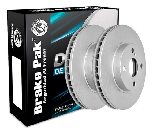 Foto de Discos De Freno Marca Brake Pak Para Toyota Corolla 1.8