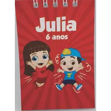 20 Bloquinhos Personalizados 10x7cm 