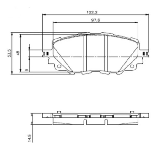 Balata Delantera Low Trwp Mazda Mx-5 2.0 2019 Foto 2