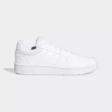Tenis Para Mujer adidas Hoops 3.0 Low Classic Color Cloud White/cloud White/dash Grey - Adulto 3.5 Mx