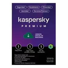 Licencia Kaspersky Total Security 1 Dispositivo 1 Año