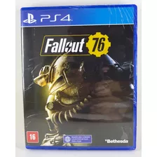 Fallout 76 Ps4 Mídia Física Novo Reembalado