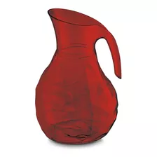 Jarro Para Jugo, Agua O Licuados 2.3lts Color Rojo Febo