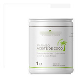 Aceite De Coco Extra Virgen OrgÃ¡nico Prensada Al FrÃ­o 1 Lt