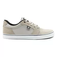 Tênis Dc Shoes Anvil La Cinza Branco