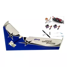 Asa Zagi Wing Star 100cm Horizon Aeromodelos Com Eletrônica Cor Azul Escuro
