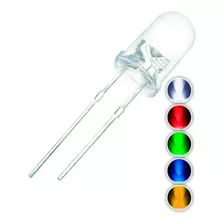 Leds 3 Mm Colores Surtidos Diodo Emisor De Luz 50 Unidades