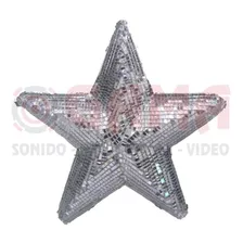 Estrella Espejada 27cm.plateado Souvenir Decoracion Navidad 