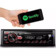 Auto Radio Player Pioneer Mvh-98ub Entrada Usb E Auxiliar