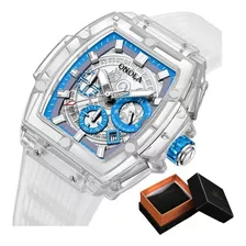 Relojes De Pulsera Onola Luminous Fashion Square Para Hombre