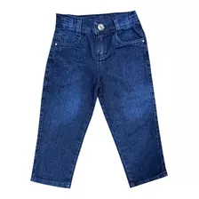 Calça Jeans Infantil Juvenil Masculino Menino Com Regulador