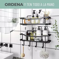 Organizador De Baño Por Dos Piezas Sin Perforación 