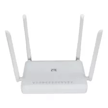 Gateway Ont Gpon Zte Gpon Wi-fi 6 - Ax3000 Zxhn F6600p Cor Branco