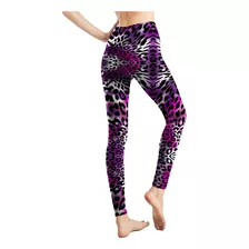 Leggings De Leopardo Estampadas De Cintura Alta Wildthing Le