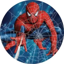 Painel Redondo Homem Aranha Tecido 3d 1,50m Promoção