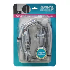 Grival Ducha Tel Bide Completa+regulacion Doble Metalica