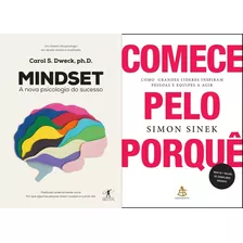 Kit Mindset E Comece Pelo Porquê, De Vários Autores., Vol. 1. Editora Objetiva, Capa Mole, Edição 1 Em Português, 1